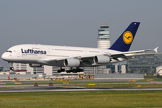 Airbus A380, D-AIMG, von Lufthansa, Symbolbild - Foto: Austrian Wings Media Crew