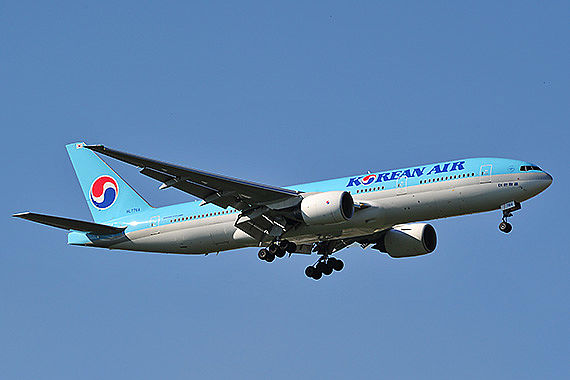 Korean Air Boeing 777-200 HL7764 - Foto: PA / Austrian Wings Media Crew