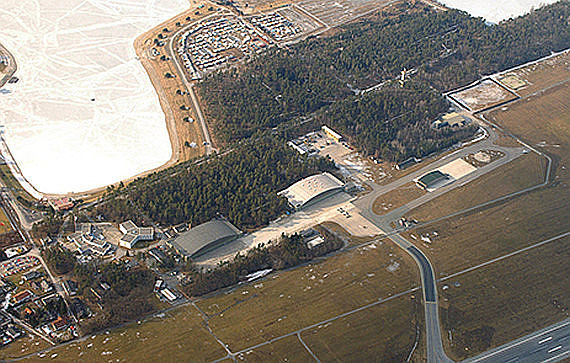 Luftaufnahme Fliegerhorst Nittner bei Graz Foto BMLV