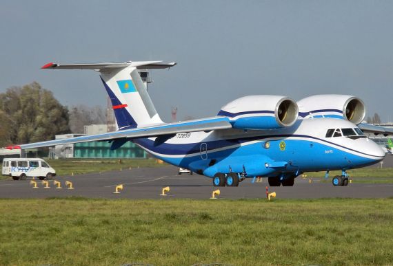 An-72 des kasachischen Grenzschutzes - Foto: Artem Batuzak (Wikimedia Commons)
