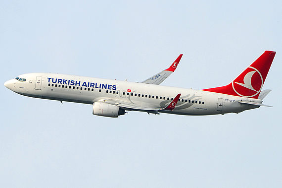 Squawk 7500 bei der Turkish Airlines-Maschine über Österreich - Screenshot "Flightradar24"