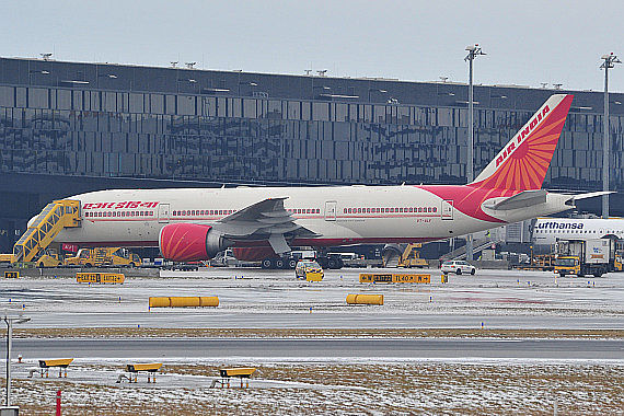 Air India Boeing 777-200LR, VT-ALF, in Wien - Foto: Austrian Wings Media Crew
