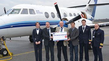 AIS Airlines Erstflug FMO ZRH Foto Airport FMO
