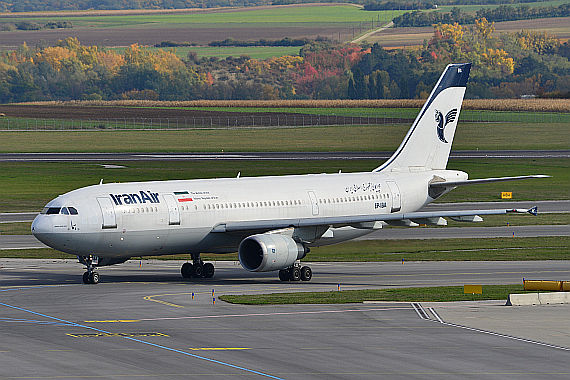 Iran Air Airbus A300-600 EP-IBA Rollen Foto PA Austrian Wings Media Crew