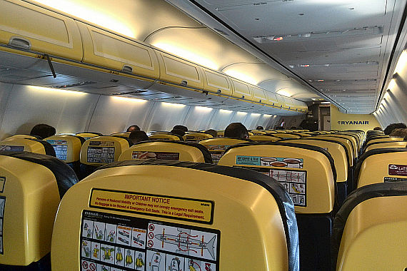 Ryanair Kabine, Sujetbild - Foto: Austrian Wings Media Crews