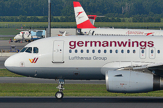 Germanwings Symbolbild Sujetbild Foto PA Austrian Wings Media Crew