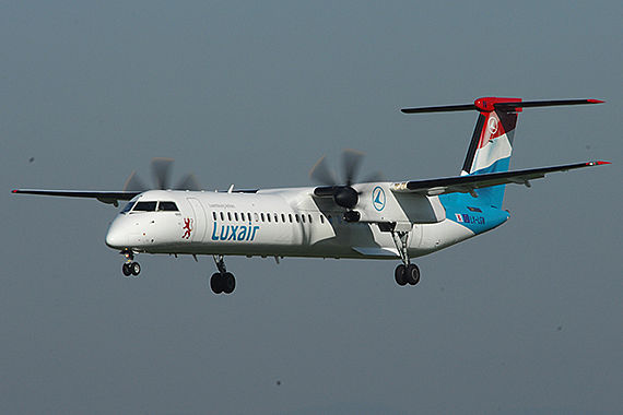 Luxair Bombardier Q400 LX-LGN - Foto: PA / Austrian Wings Media Crew