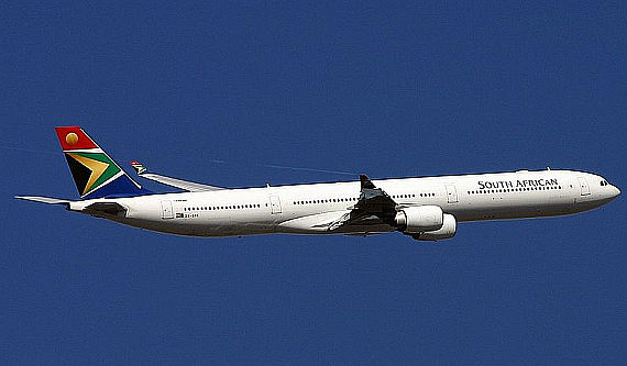 Airbus A340-600 von South African Airways - Foto: Montague Smith / Wiki Commons
