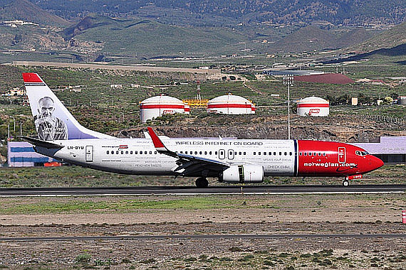 Norwegian Boeing 737-800 LN-DYU Teneriffa Andy Herzog