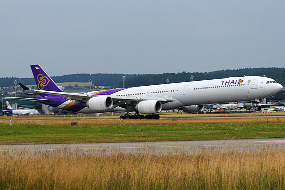 Thai Airways Airbus A340-600 - Foto: Austrian Wings Media Crew