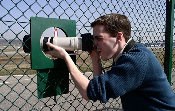 Spotter am Flughafen Zürich - Foto: Wiki Commons