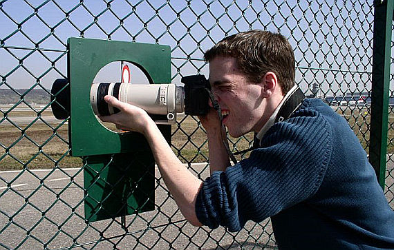 Spotter am Flughafen Zürich - Foto: Wiki Commons