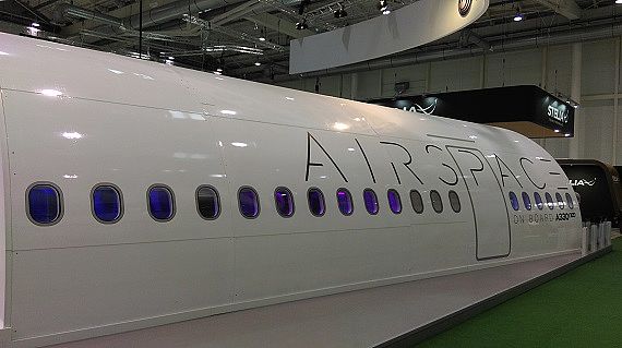 Aircraft Interiors Expo Foto Nicolas Eschenbach / Austrian Wings Media Crew A330neo Airspace Kabine