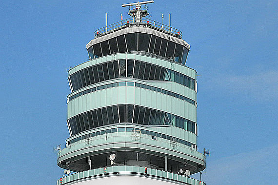 Kanzel des Towers auf dem Flughafen Wien Schwechat - Foto: PA / Austrian Wings Media Crew