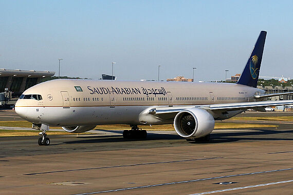 Saudi Arabian Boeing 777-300 - Foto: Christian Zeilinger