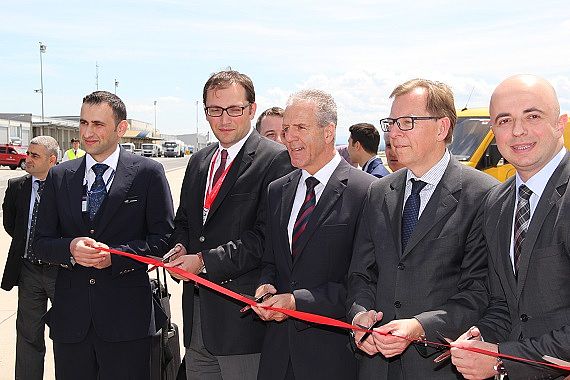 Turkish ERstlandung Graz 22. Juni 2015 Ribbon Cuttting Foto Franz Zussner