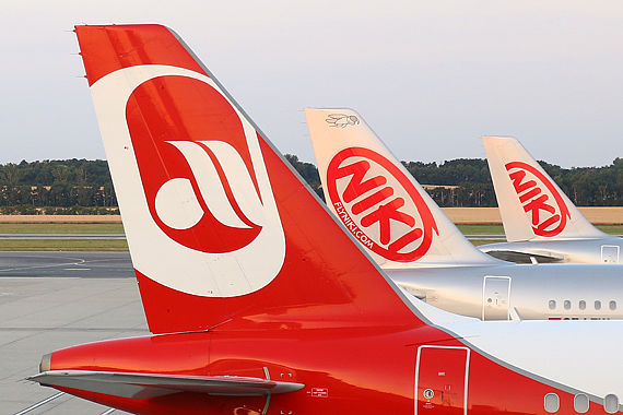 Air Berlin und FlyNiki - Foto: Christian Zeilinger, Austrian Wings Media Crew