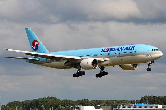 Korean Air Boeing 777-200ER Foto Austrian Wings Media Crew