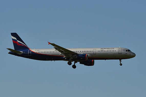 Aeroflot Airbus A321 VP-BQX Foto PA Austrian Wings Media Crew