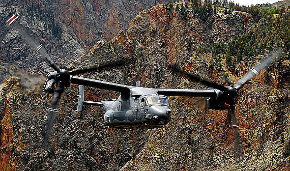 CV-22 Osprey im Flug, Symbolbild - Foto: Staff Sgt. Markus Maier, US Air Force