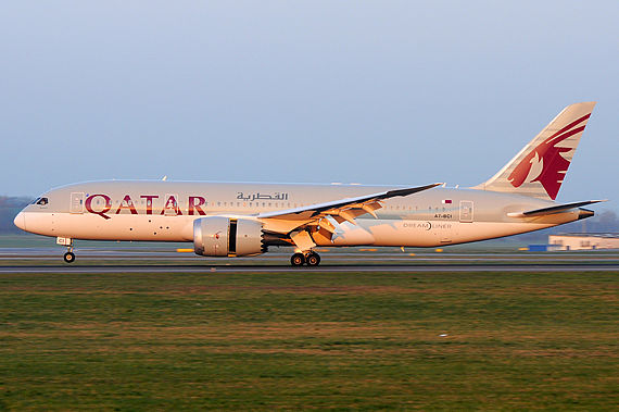 Qatar Airways Boeing 787-8 Dreamliner A7-BCI - Foto Austrian Wings Media Crew