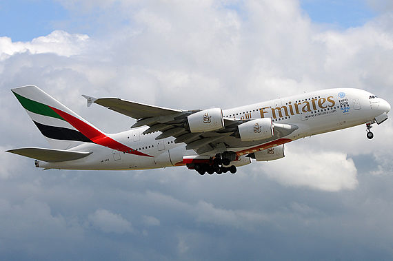 Emirates Airbus A380-800 Foto Austrian Wings Media Crew