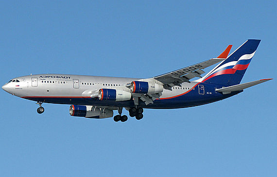 IL-96 der Aeroflot - Foto: Kirill Naumenko / Wiki Commons