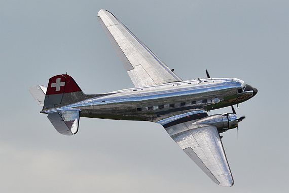 Swissair Dc-3 Lowpass_2 Foto PA Austrian Wings Media Crew
