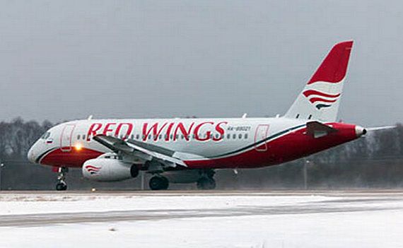 Suchoi Superjet Red Wings Credit Suchoi