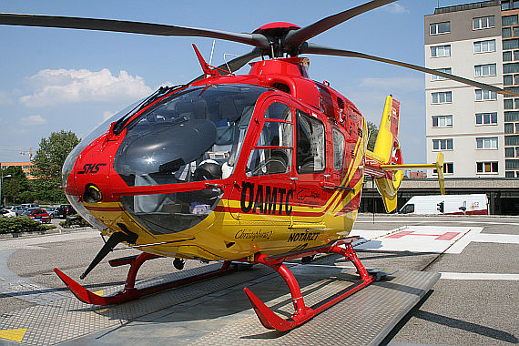 "Leihmaschine" für den ÖAMTC von der SHS Flugrettung - Foto: Lukas Egger (helirescue.at)