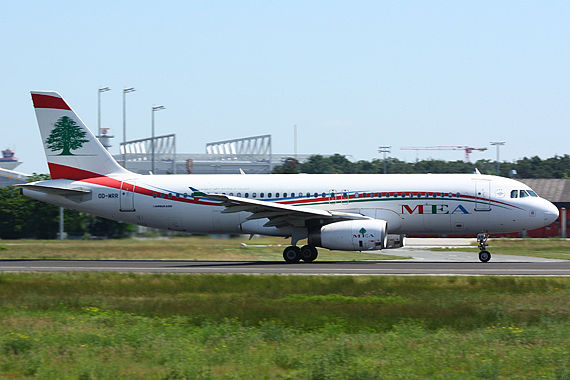 Middle East Airlines aus dem Libanon beim Start in Frankfurt - Foto: Christian Zeilinger / Austrian Wings Media Crew