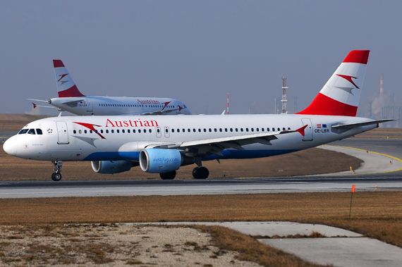 Austrian Airlines (AUA) Airbus A320 (OE-LBR) - Foto: Austrian Wings Media Crew
