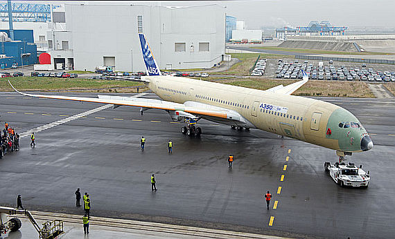 Airbus A350 Prototyp msn001 - Foto: Airbus