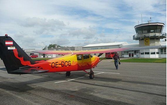 Cessna OE-DCG Oberösterreichische Landesrettungsflugwacht Foto Bundesrettungsflugwacht