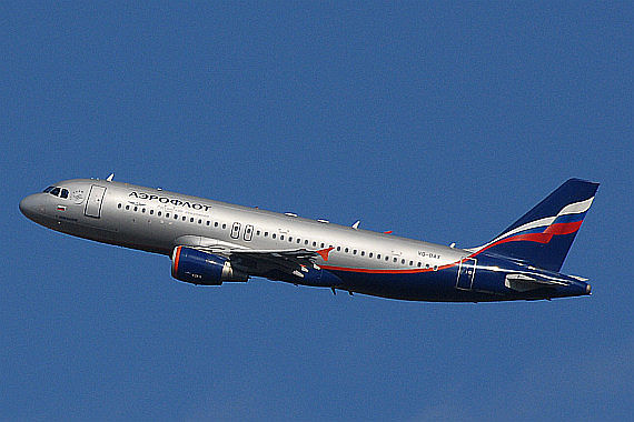 Aeroflot Airbus A320 VQ-BAX Foto MHuber