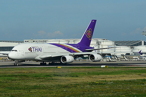 Thai Airways Airbus A380 HS-TUD Foto PA Austrian Wings Media Crew