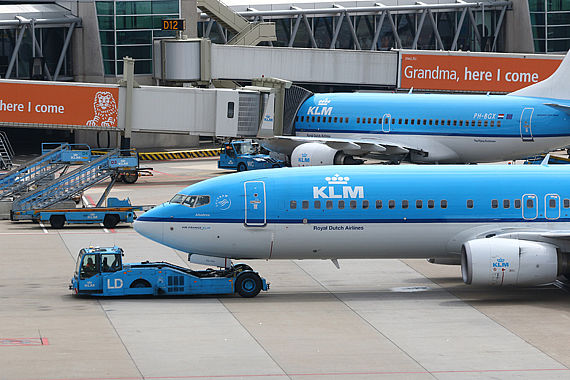 Pushback KLM 737 - Foto: Christian Zeilinger