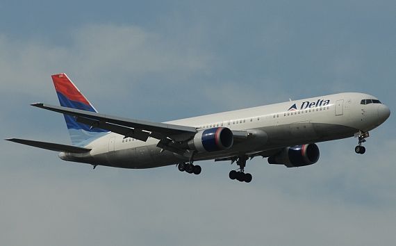 Delta Boeing 767-300ER im Anflug Symbolbild Sujetbild Foto PA Austrian Wings Media Crew