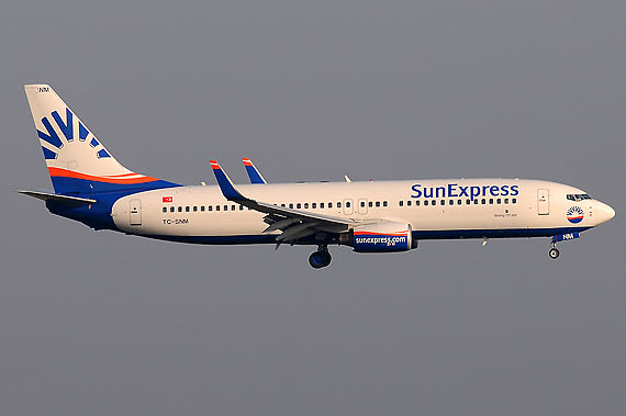 SunExpress Boeing 737-800 - Foto: Austrian Wings Media Crew