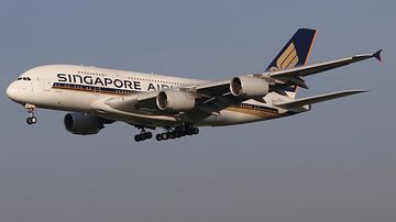 Singapore Airlines Airbus A380 Foto Paul Bannwarth