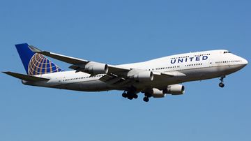 Boeing 747 von United - Foto: Christian Zeilinger
