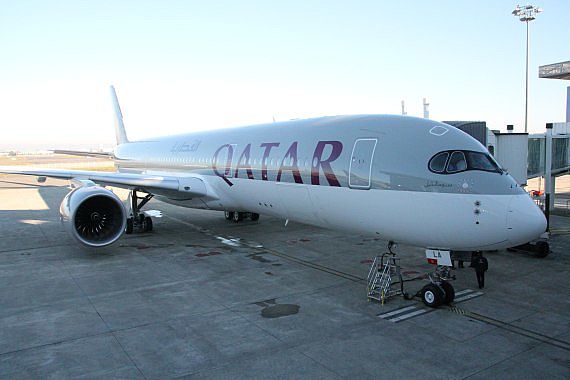 Airbus A350 Auslieferung Qatar Airways Foto Aig