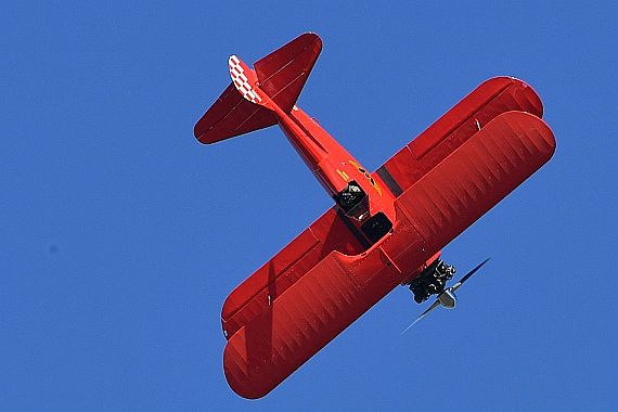 Flugplatzfest Spitzerberg 2016 Huber Austrian Wings Media Crew Boeing Stearman OE-AJM DSC_0633