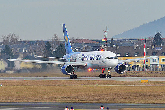Thomas Cook Airlines Boeing 757-200 PA Austrian Wings Media Crew