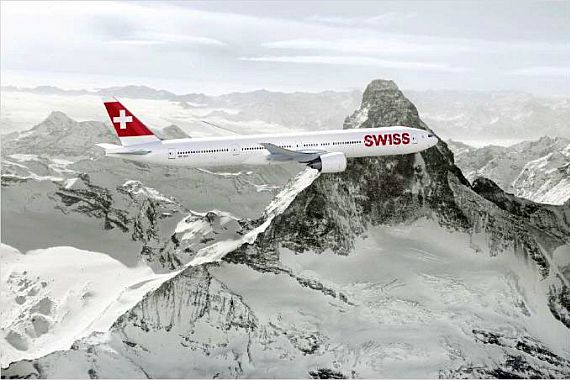 SWISS Boeing777 - Foto/Grafik: SWISS