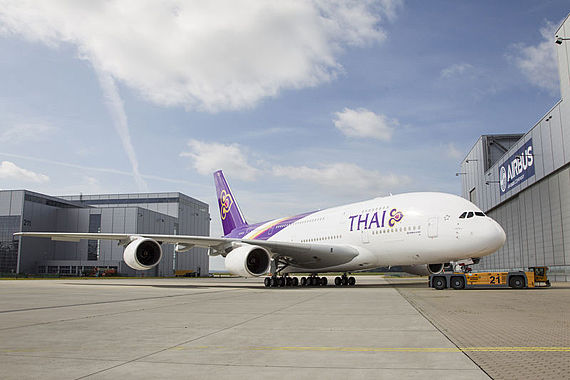 Airbus A380 der Thai Airways_1- Foto: Airbus
