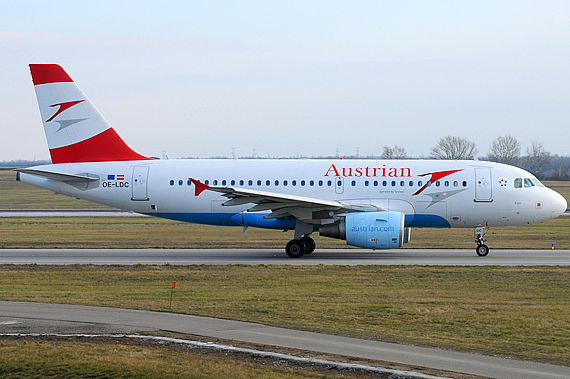 Austrian Airlines (AUA) Airbus A319 (OE-LDC) - Foto: Austrian Wings Media Crew