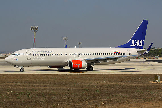 Boeing 737-800 der SAS - Foto: Christian Zeilinger