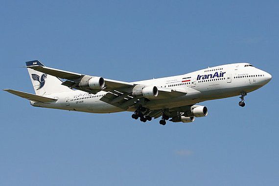 Boeing 747-100 Iran Air EP-IAM Foto Mike P Wiki Commons