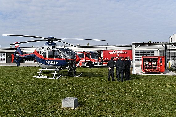 DSC_0079 Flugdienst Landesfeuerwehrverband mobile Tankstelle EC135 EC-135 EC 135 Foto Huber Austrian Wings Media Crew